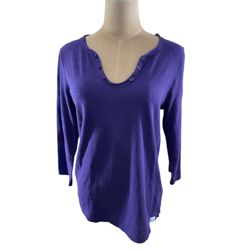 Fat Face Purple Women's 100% Cotton Blouse